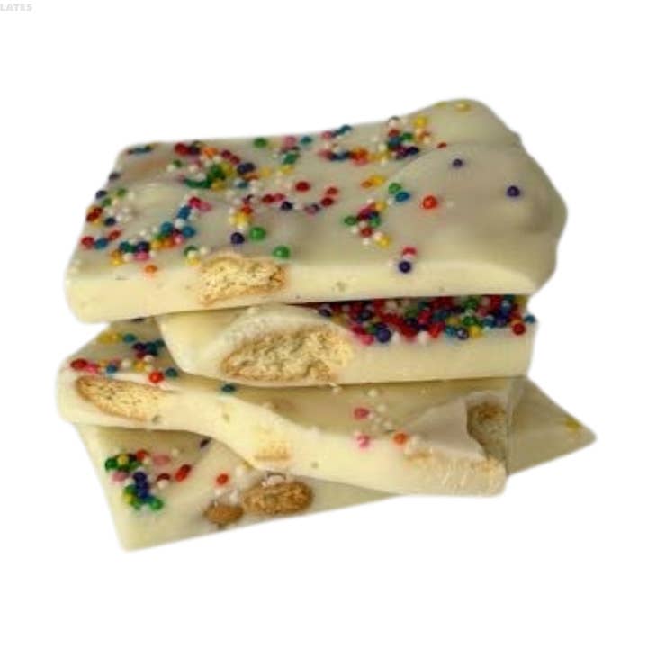 Casca de Chocolate com Bolacha Gelada - Saco de 120g por atacado de DSRV Chocolates