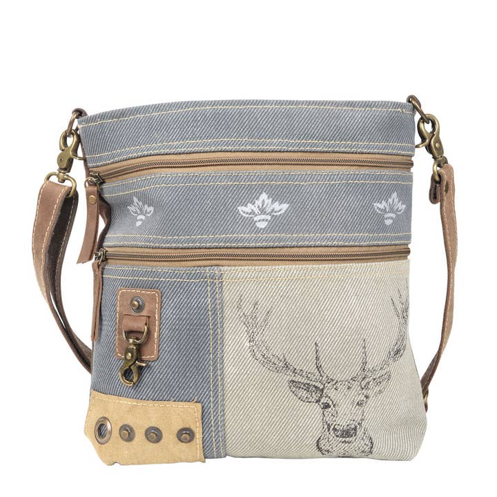 Deer And Mixed Fabrics Shoulder/Crossbody Bag and other Purchase Wholesale donna sharp. Free Returns & Net 60 Terms on Faire trending on Faire.