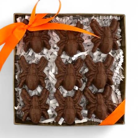 Spiders for wholesale by Enjou Chocolat