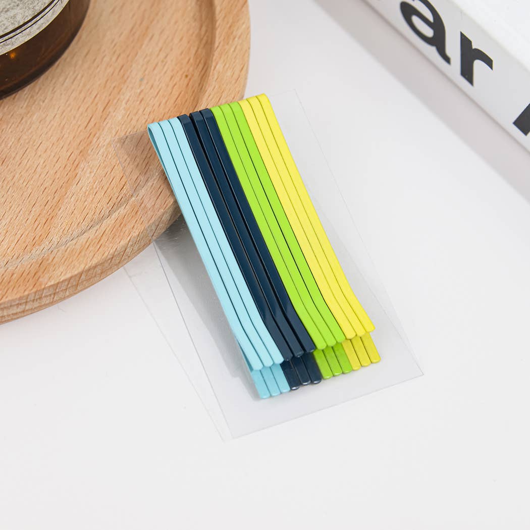 TheDivaSoap - Vendita all'ingrosso Forcine per capelli - Bobby Pins, 12 pezzi, color caramella0