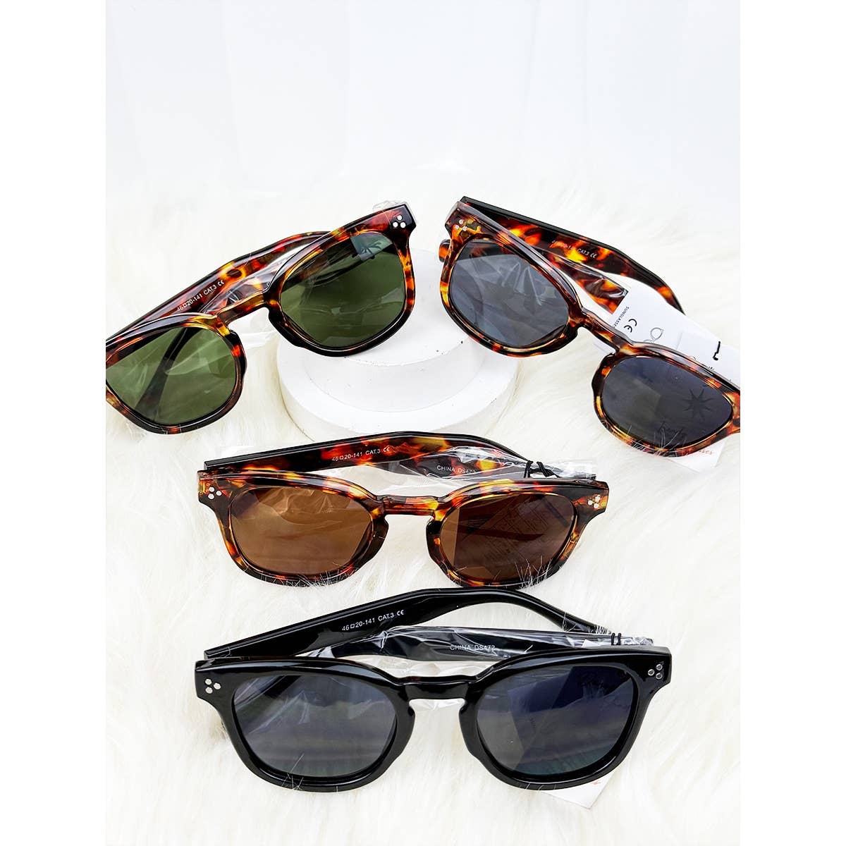 MIX COLOR Amelia Dazey Shades Fashion Sunglass for wholesale on Faire7