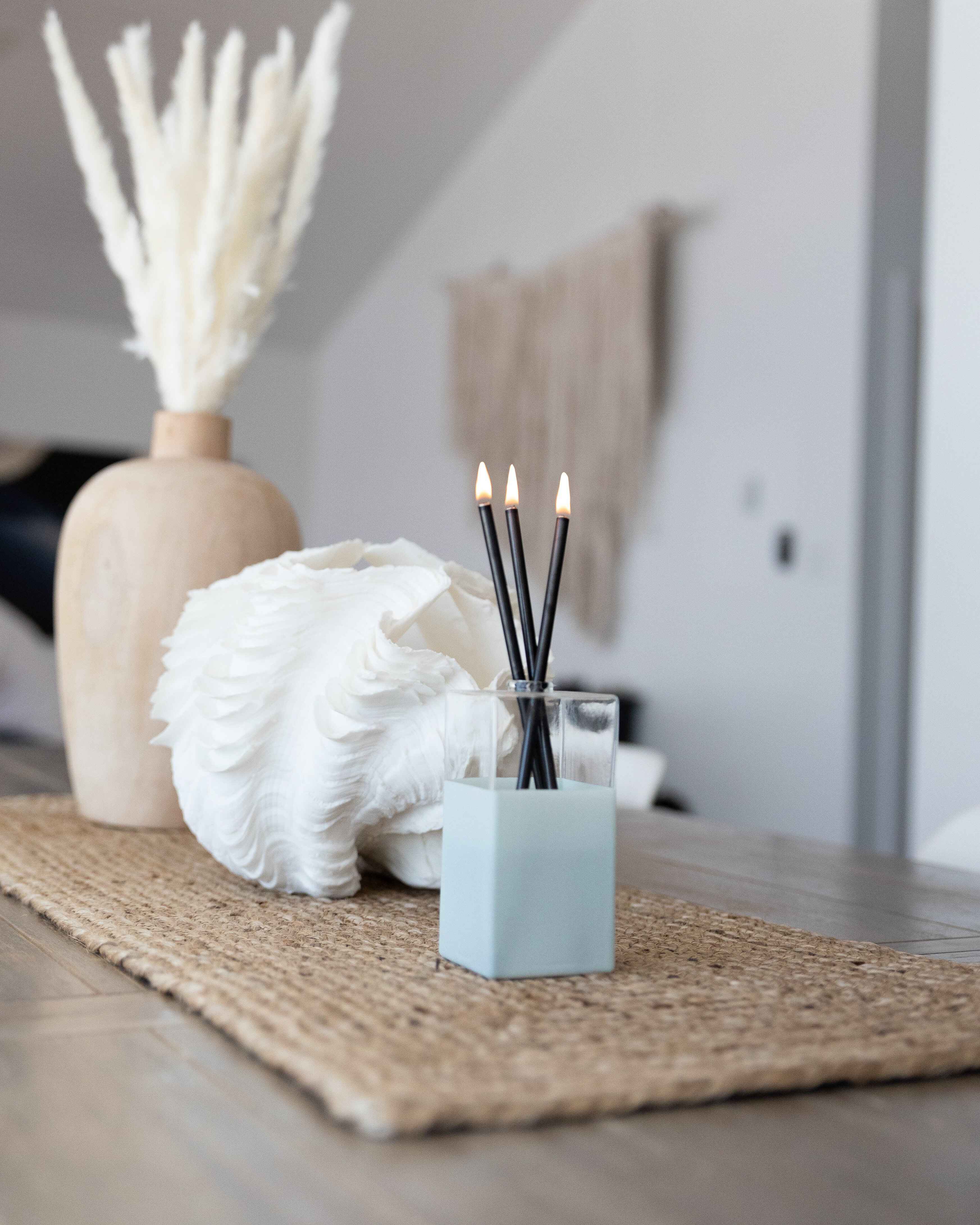 Everlasting Candle - Wholesale Tapered Candle/Candlestick - Black Everlasting Candles [x1 Pack]4