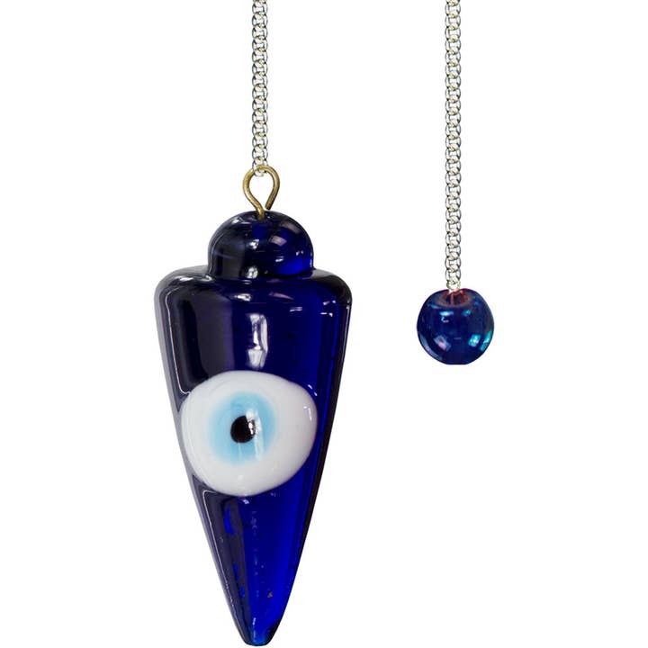 Kheops International - Wholesale Meditation Supplies - Evil Eye Talisman Pendulum (Each)