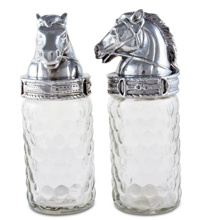 Arthur Court - Wholesale Salt & Pepper Shaker Set - Horse Salt and Pepper Set5