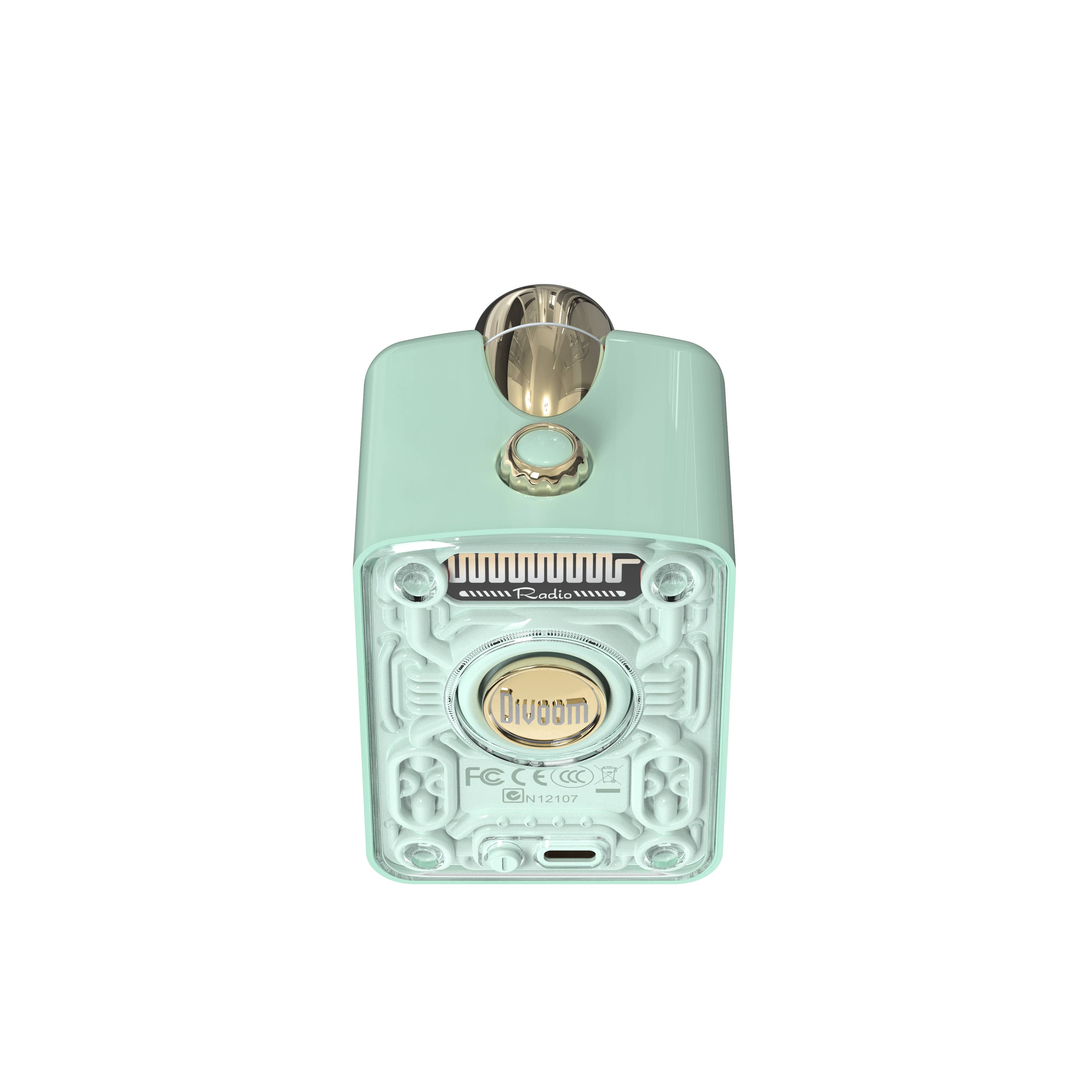 Mad Monkey GmbH - Venta al por mayor Altavoces - Set de karaoke con altavoz Bluetooth y micrófono Divoom3