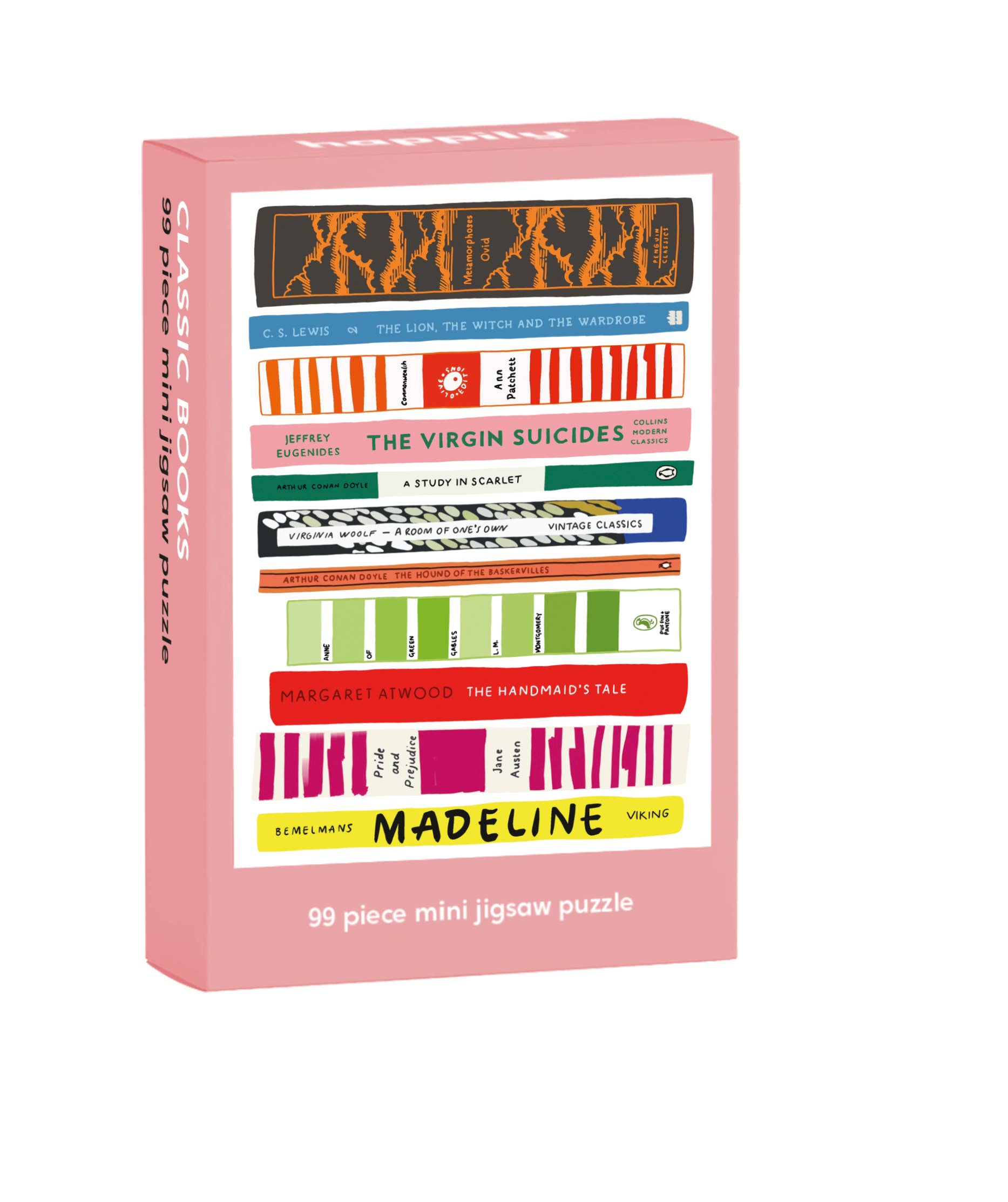 Happily Puzzles – Engroshandel Puslespil - Voksen – Klassiske Bøger - 99-brikkers Mini Puslespil2