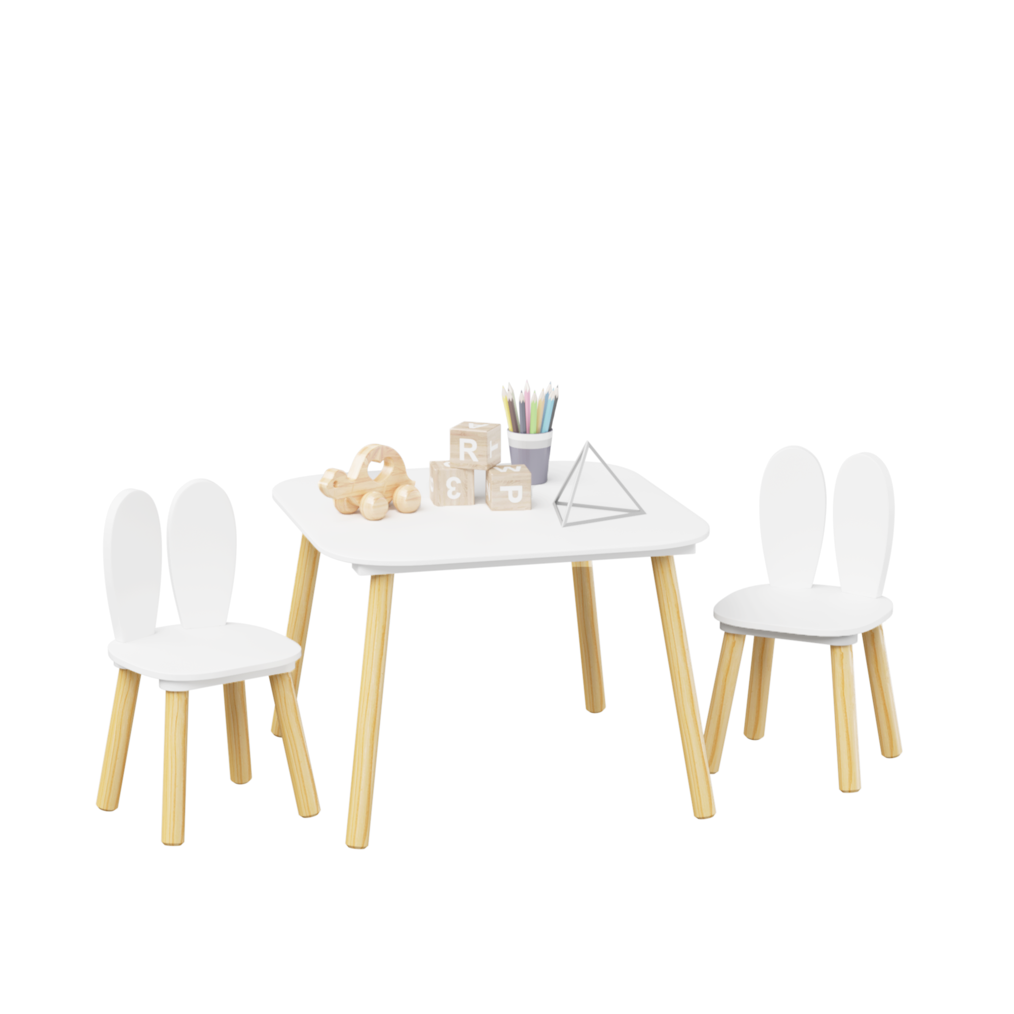 39F Inc. - Wholesale Chair - Kids - Kids Animal-Themed Table and Chair Set, Adorable Design2