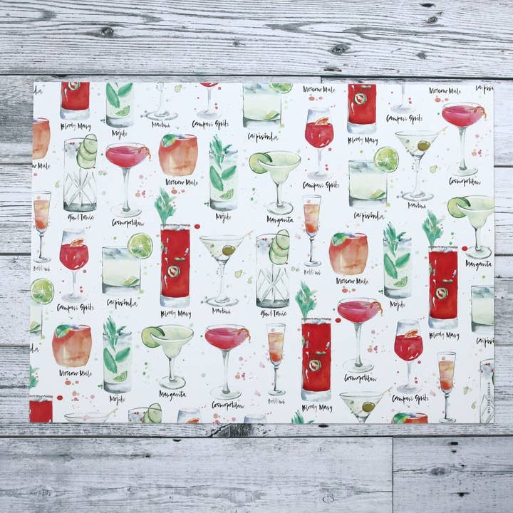 Napperon de Vinyl - Cocktail für den Großhandel von Maison Lorrain