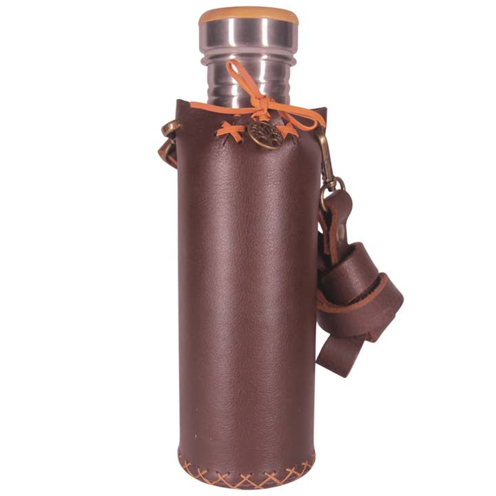 Marron - Plain - Vesica - Porte-bouteille d'eau pour la vente par Vesica