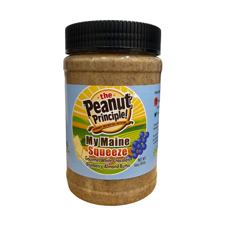 Blueberry Almond Butter for wholesale by The Peanut Principle