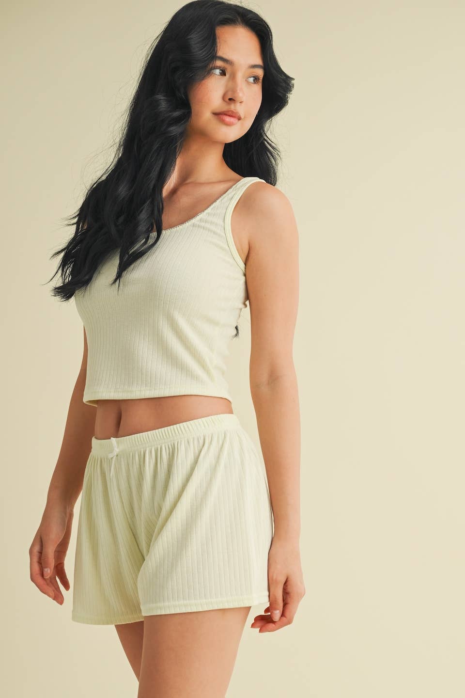 KIMBERLY C - Venta al por mayor Camiseta sin mangas - Mujer - Camiseta de Tirantes Punto Calado Lounge34