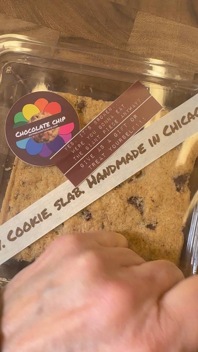 big fat cookie, llc - Wholesale Cookie - Flat crispy cookie slab 2