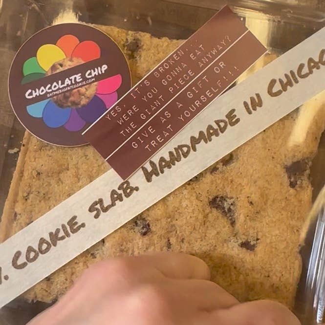 big fat cookie, llc - Wholesale Cookie - Flat crispy cookie slab 2