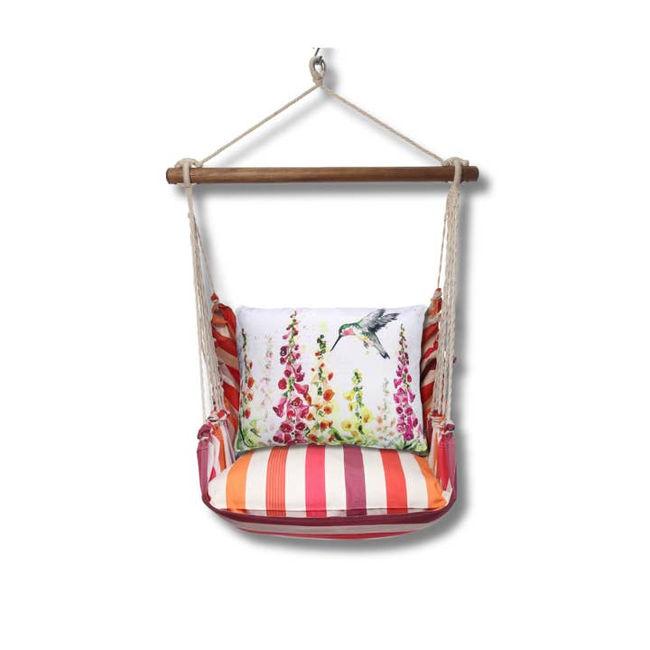 Magnolia Casual - Wholesale Swing Set - Hammock Swing 4-Piece Set indoor / outdoor - Cristina Stripe11