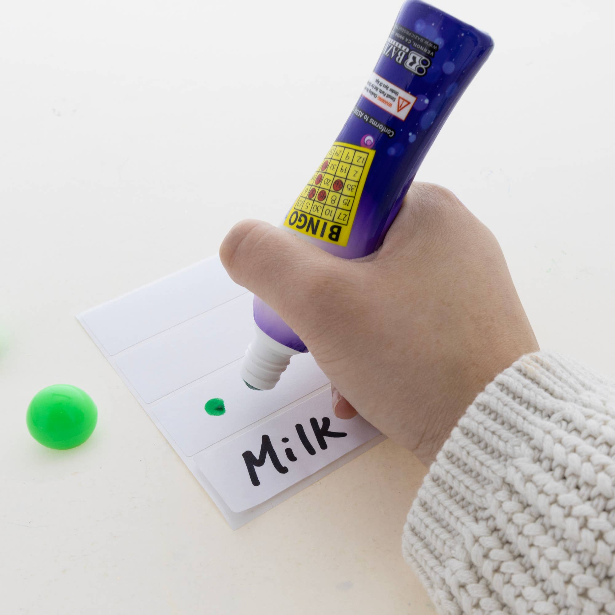 BAZIC Products - Vente Marqueurs - Marqueur de Bingo 40 ml assorti4