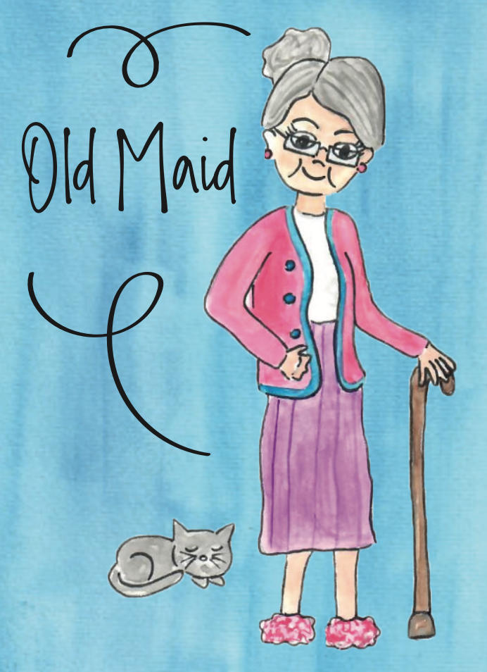 Fort52 - Wholesale Kaartspel - Oude meid1