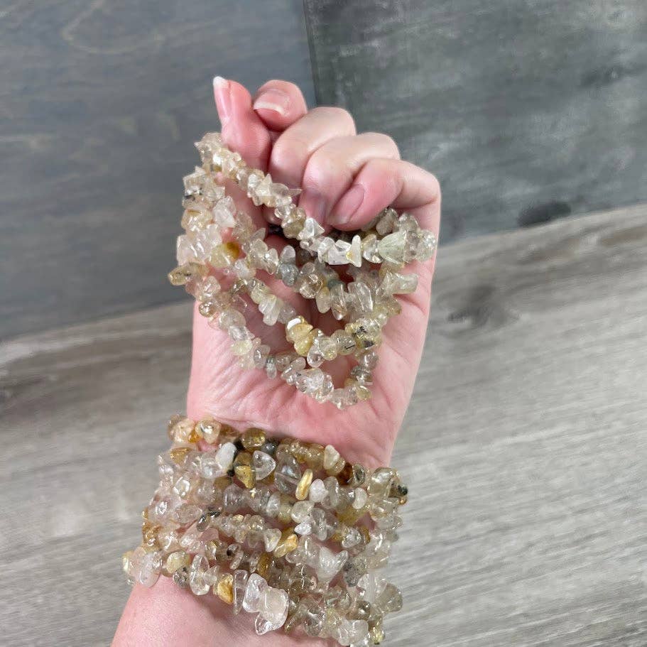 Keystone Crystals - Wholesale Beaded Bracelet - Gemstone Chip Bracelets – Common Crystals in Bulk Wholesale30