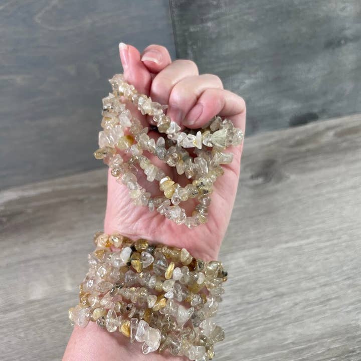 Keystone Crystals - Wholesale Beaded Bracelet - Gemstone Chip Bracelets – Common Crystals in Bulk Wholesale30