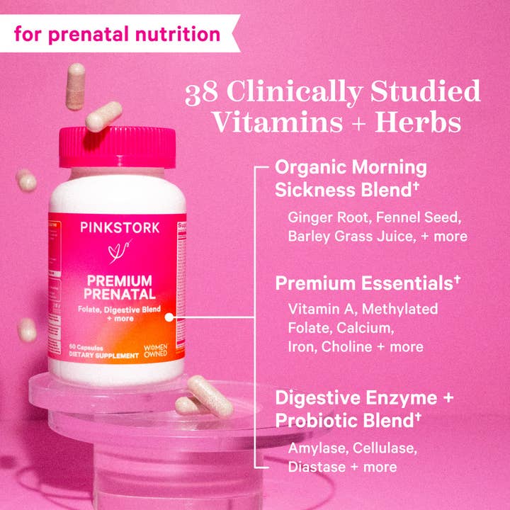 Pink Stork - Wholesale Pre-Natal Supplement - Maternity - Premium Prenatal2