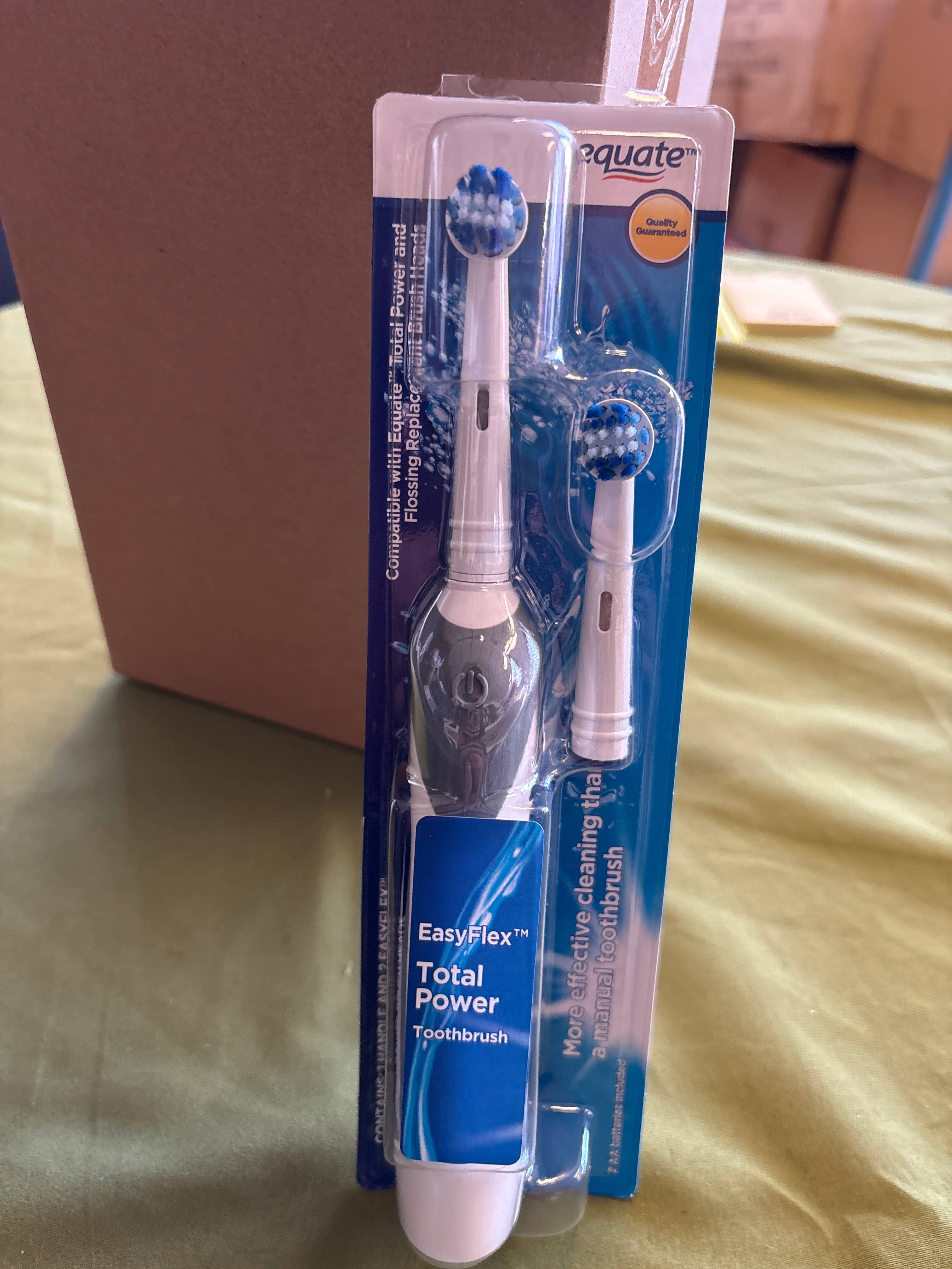Triple J Sales - Wholesale Toothbrush - Equate Battery Toothbrush