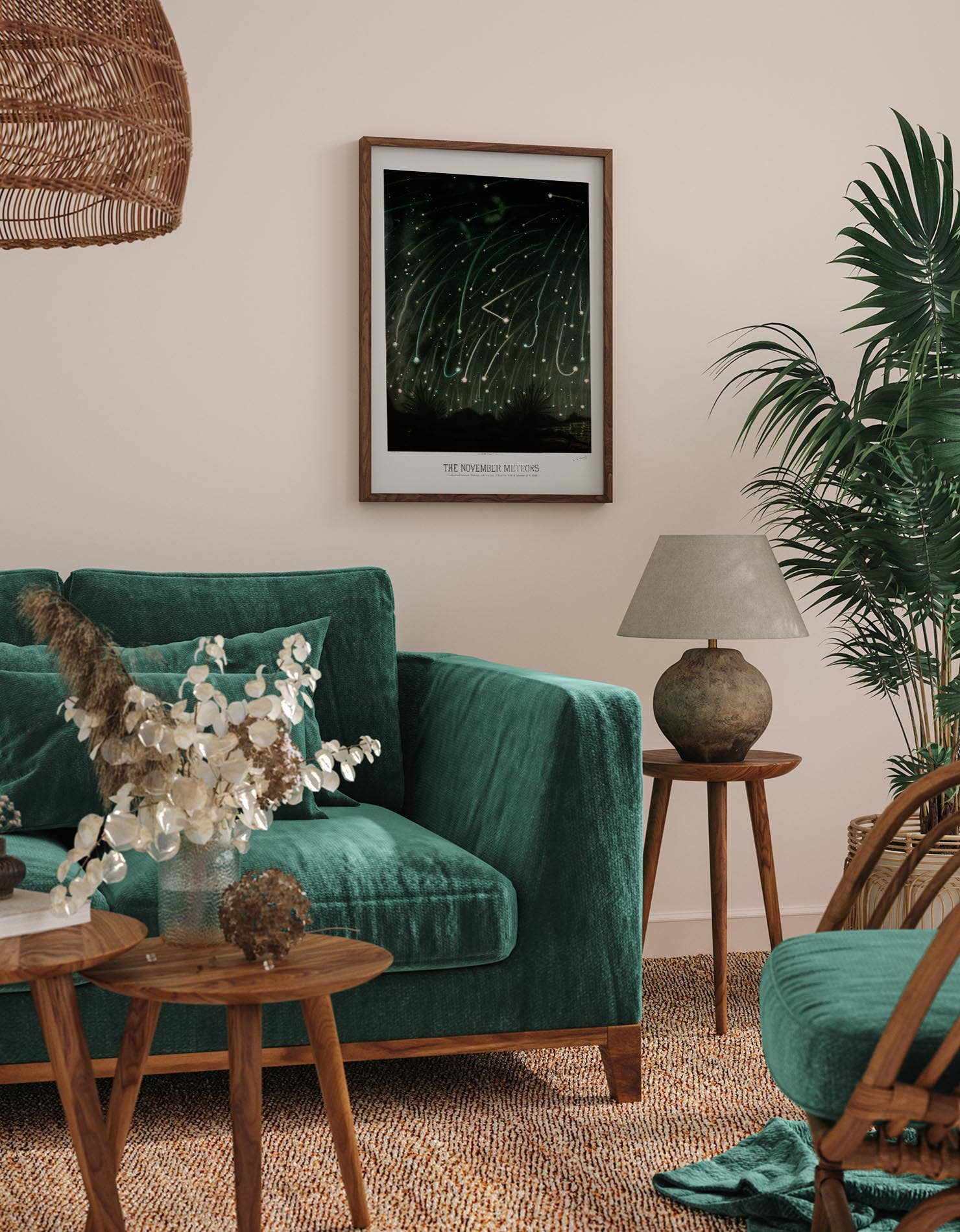 Patroa Studio - Wholesale Poster - November Meteors by Trouvelot Astronomical Poster1