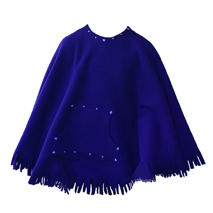 Fringed Kique with Embellishment and Pocket - Girls for wholesale by Swanque