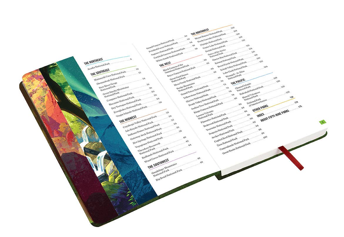 Insight Editions - #1 Pop Culture Publisher - Vente Journal intime - Journal d'un amateur de parcs nationaux consacré à l'art1