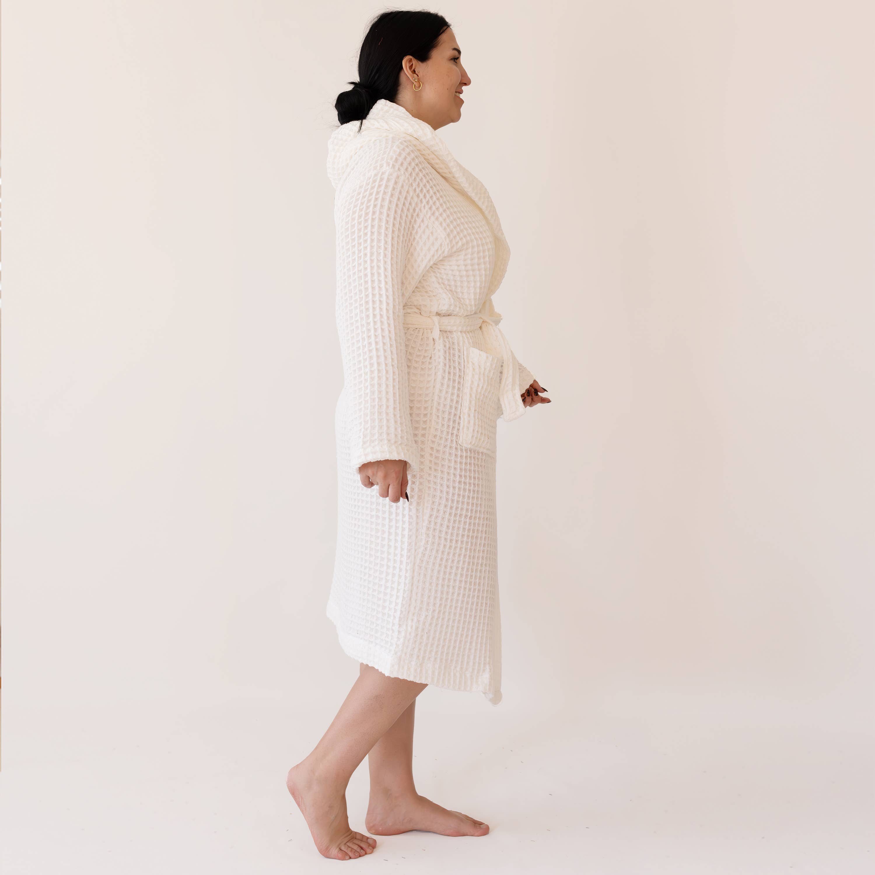 Vivamaison – Engroshandel Morgenkåbe - Unisex – Premium Vaflet Bomuld Badekåbe, Unisex Spa Komfort13