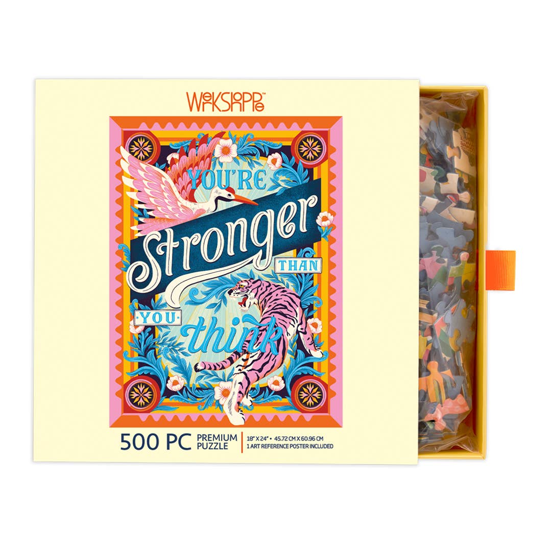 WerkShoppe - Wholesale Puzzle - Adult - Stronger Than You Think 500 Piece Puzzle2