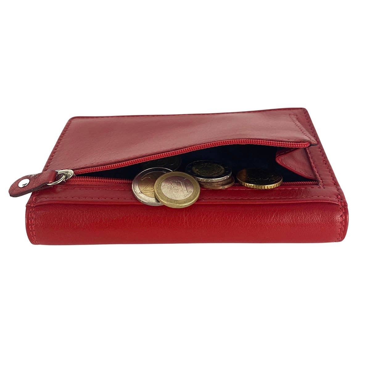 Arrigo - Vente Portefeuille – femme - Portefeuille femme en cuir multicolore modèle harmonica26