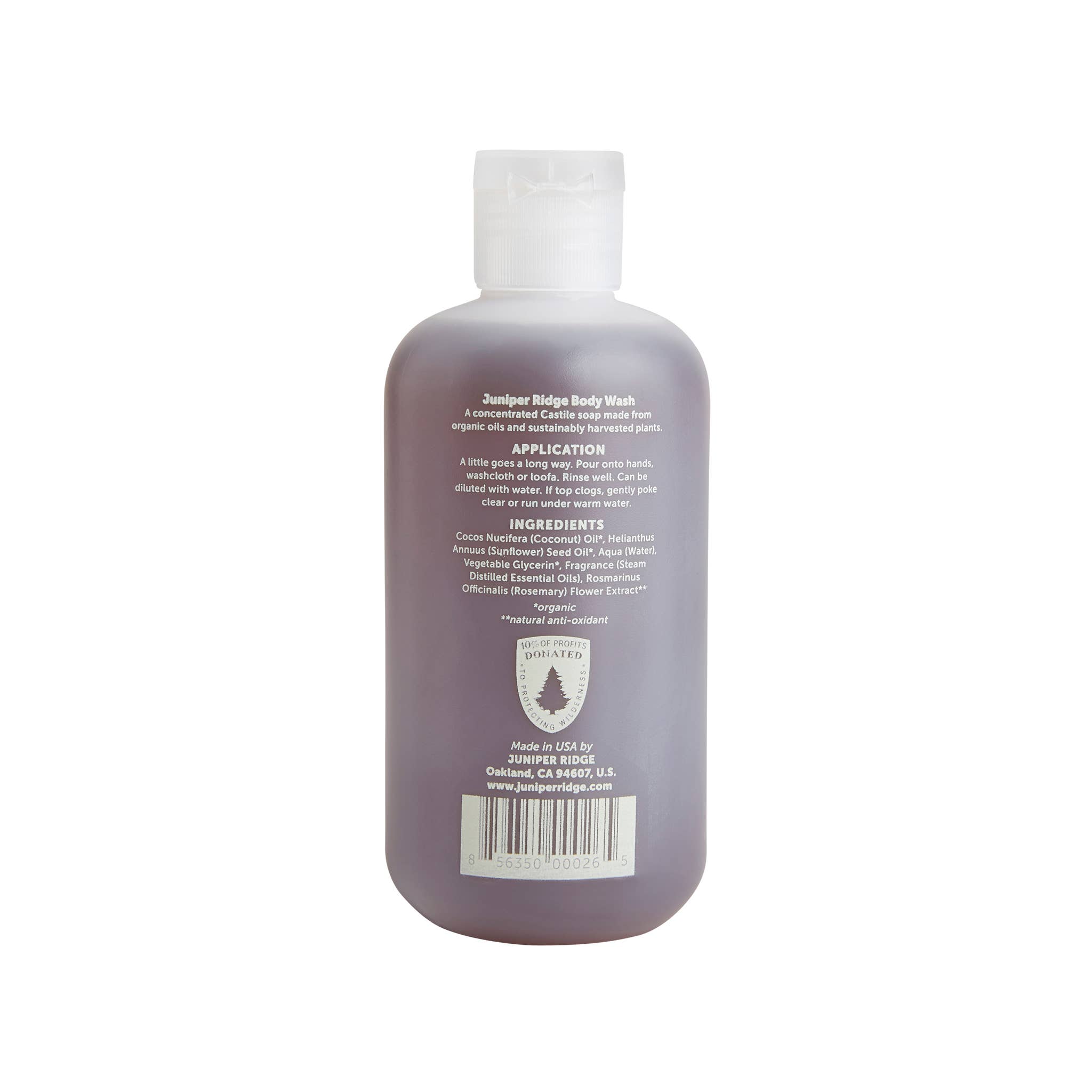 Juniper Ridge - Venta al por mayor Gel de ducha/baño - Gel de baño White Sage (236 ml)1