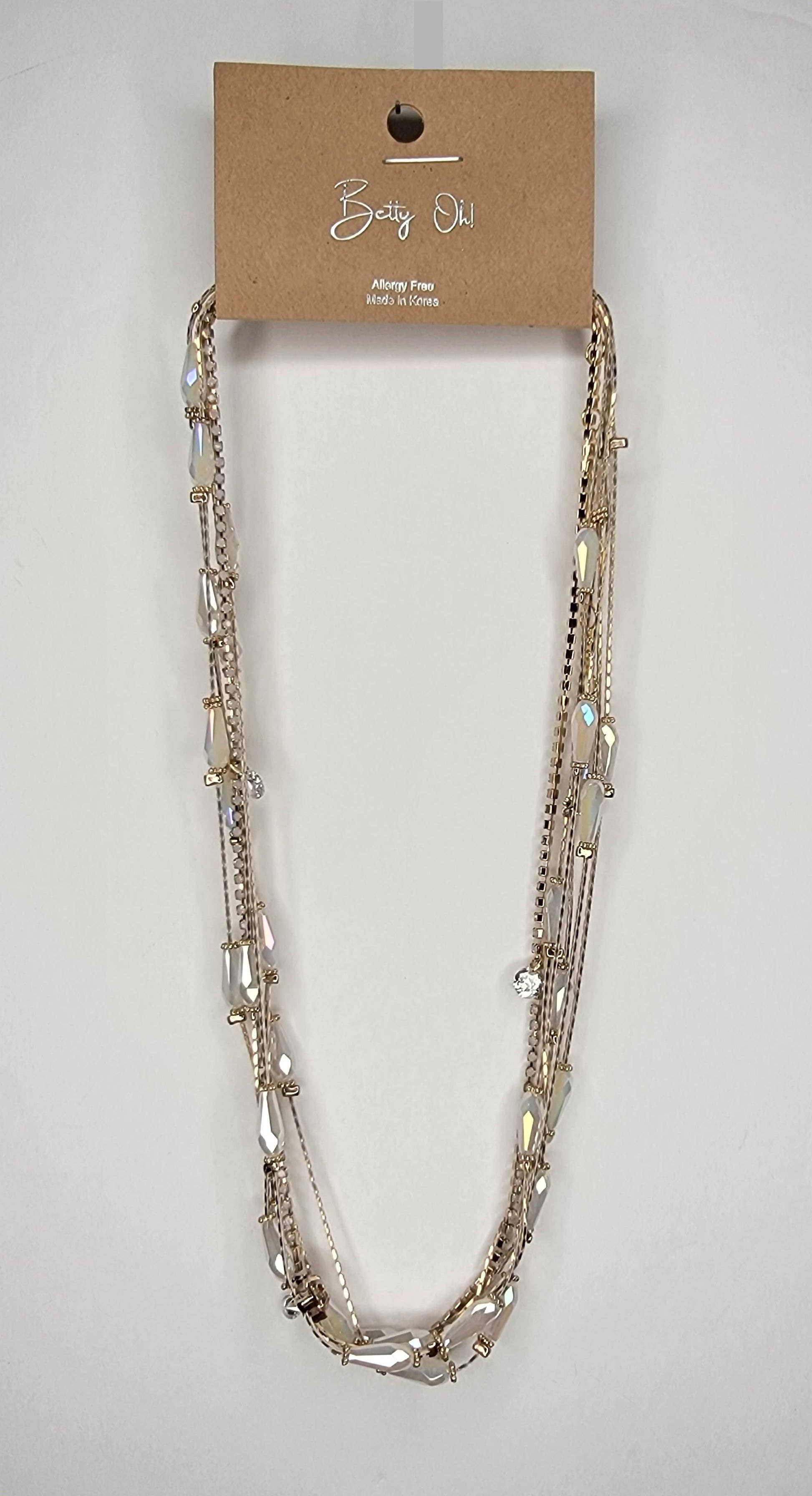 BETTYOH INC - Wholesale Beaded/Pearl Necklace - Handmade Multiple Layer Beads Necklace8