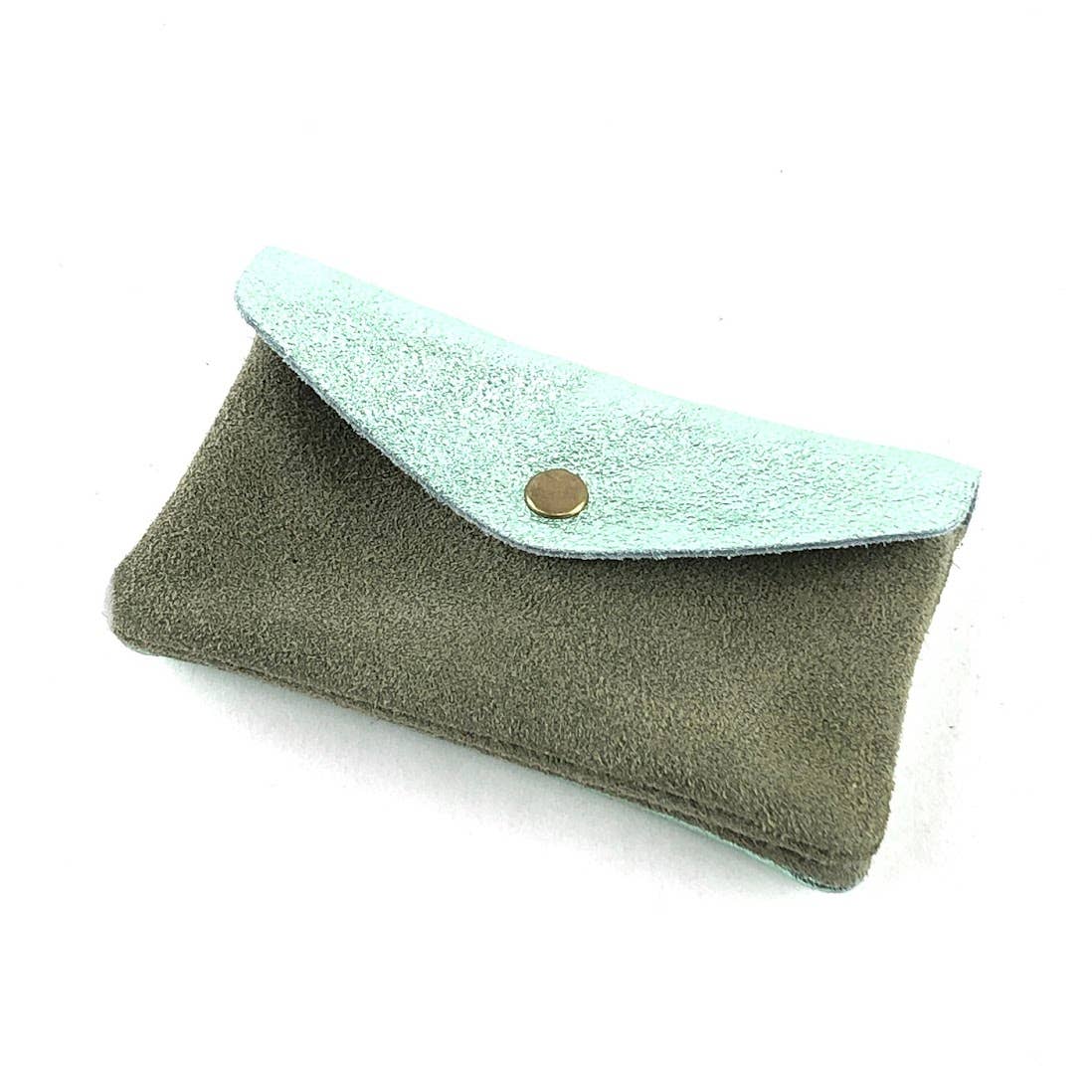 MILANO AMOUR - Wholesale Coin Purse - Women's - PATTY SUEDE MATCH LAMINATO COLORBLOCK COIN PURSE1