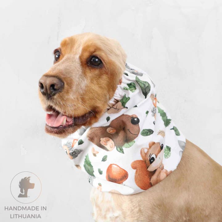 Soft Cotton Dog Snood | Everyday Use | Day In Forest for wholesale by Distinguish Me