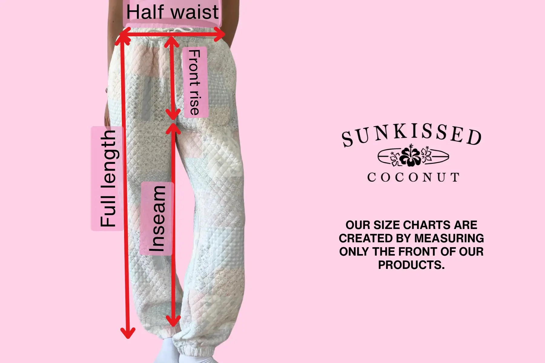 Quilted Pastel Joggers for wholesale on Faire8