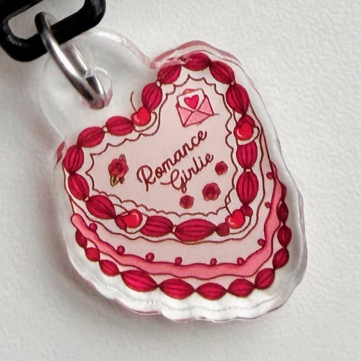 Kindle Charm, Romance Girlie Cake Bookish E-Reader Dust for wholesale by Amberlin Studio