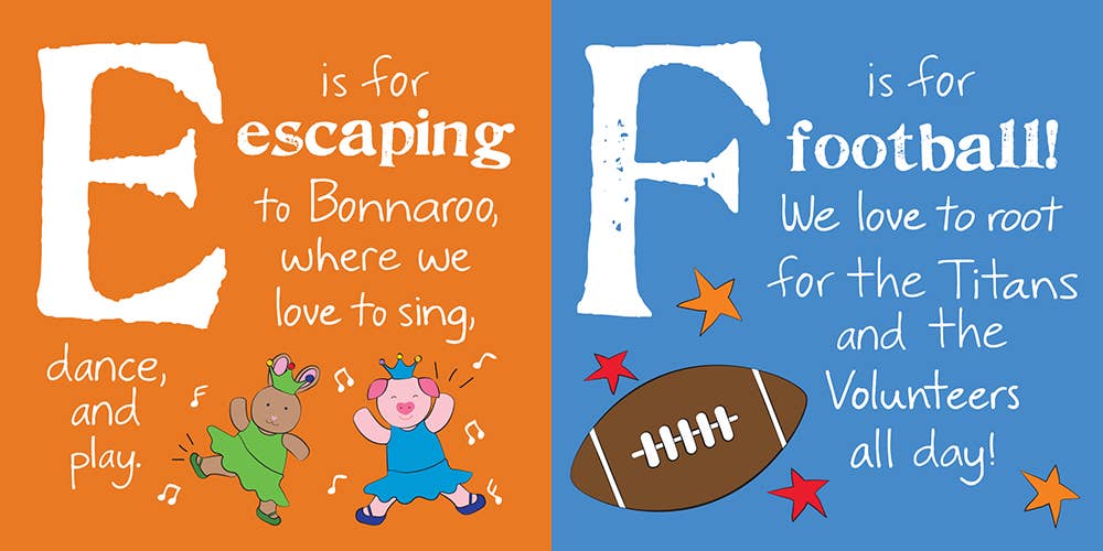 Sourcebooks - Wholesale Baby & Toddler Book (0-2) - ABCs of Tennessee3