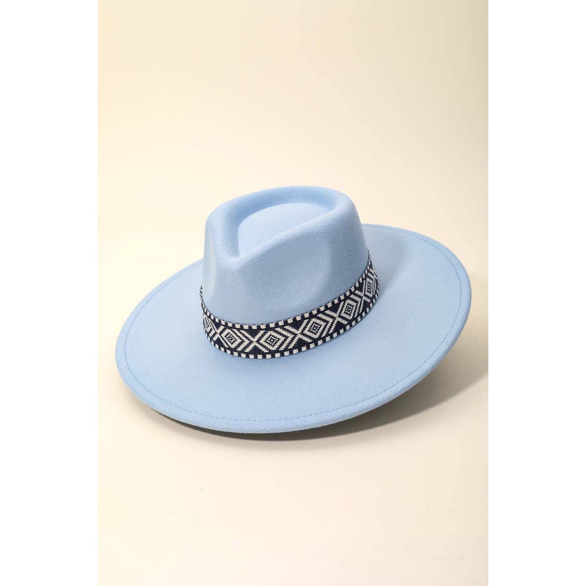 Anarchy Street - Wholesale Fedora - Women's - Boho Stripe Pattern Fedora Hat8