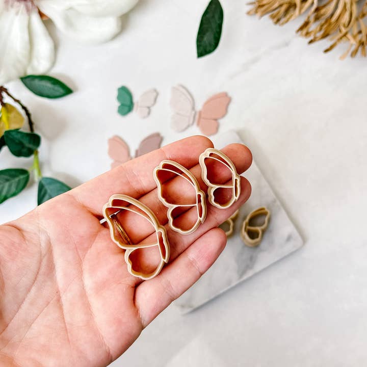 Tera Clay – Engroshandel Hobbyværktøj – Halvsommerfuglpolymerlerskærere2