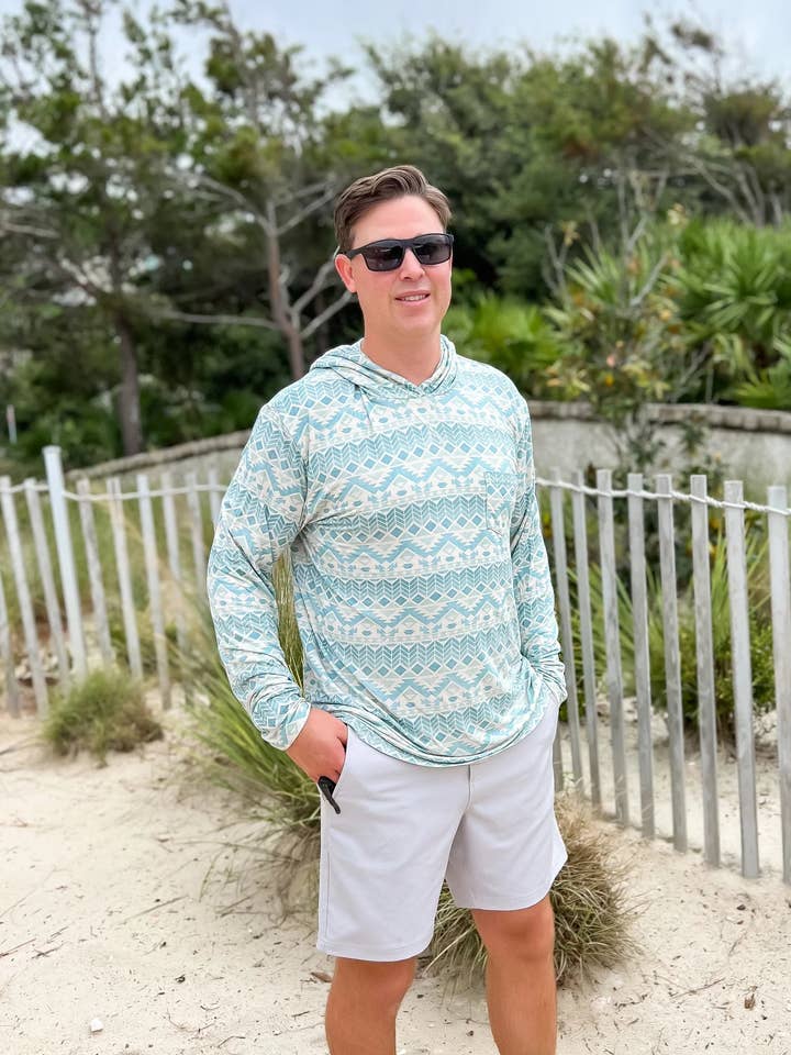 Men's Beachy Bamboo Hoodie for wholesale by Love and Grow Clothing Co