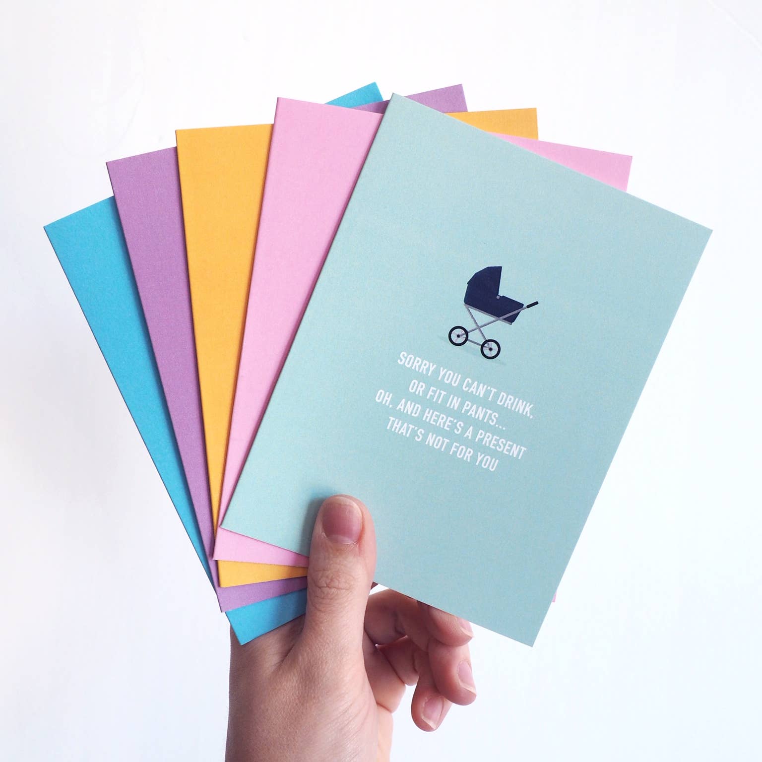 Classy Cards Creative - Wholesale Baby Card - Can’t Drink Card1