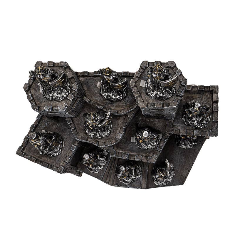 Pacific Trading - Wholesale Decorative Figurine - Medieval Castle Display with 12 Knights3