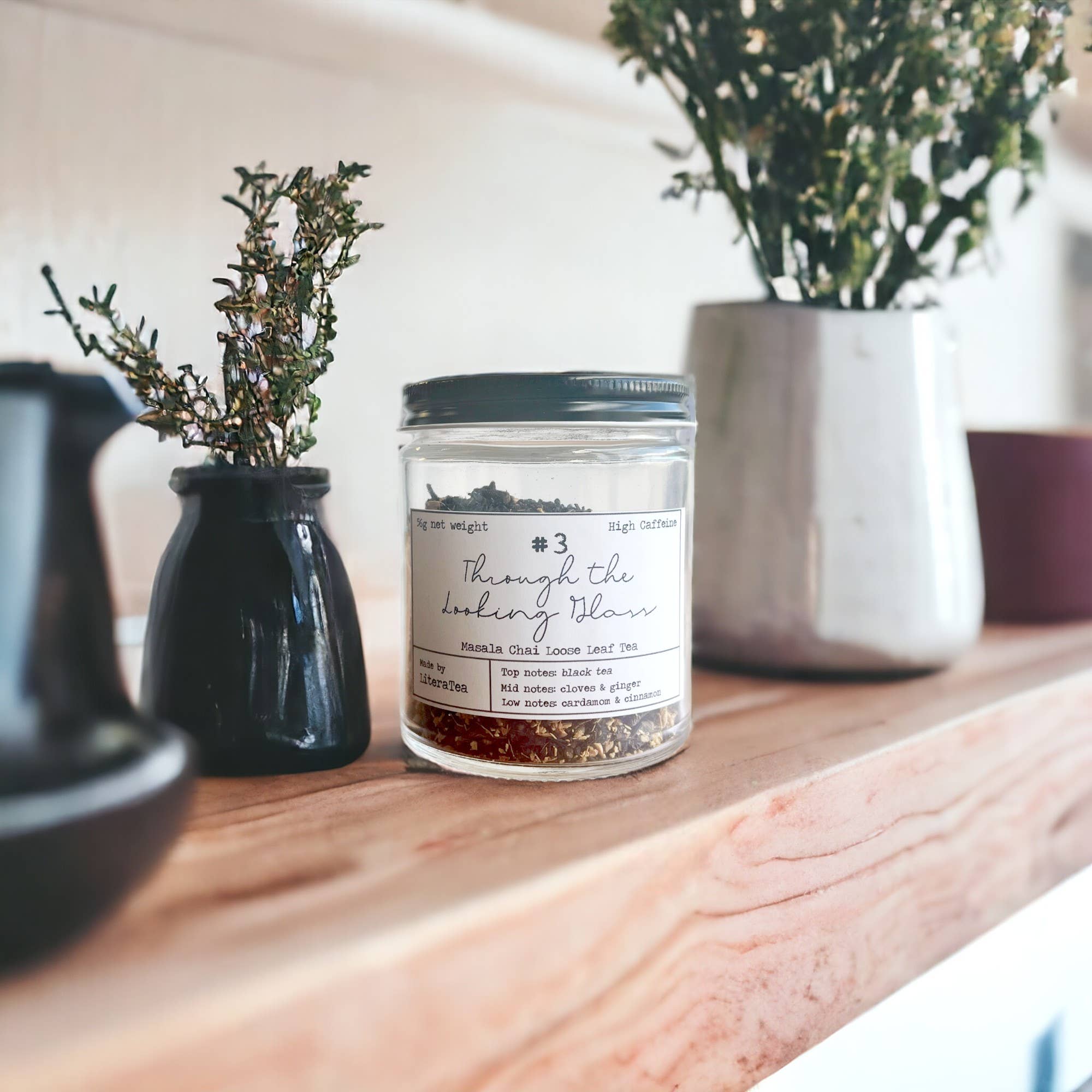 Fly Paper Products – Engroshandel Løs te – Gennem Looking Glass Masala Chai Loose Leaf Tea 2