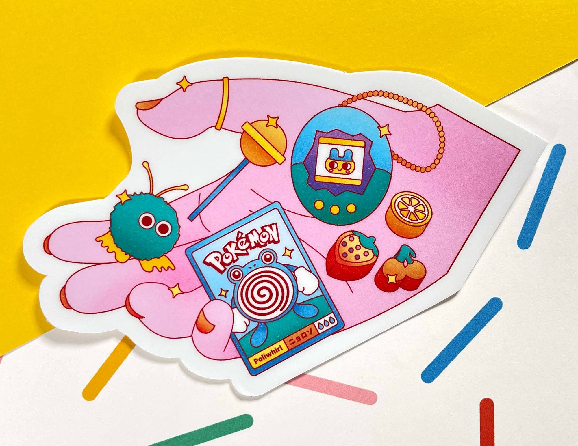 Kidnichols – Großhandel Aufkleber – Matter Vinylaufkleber für Kinder der 90er Jahre | I Love The 90's | Nostalgic S2