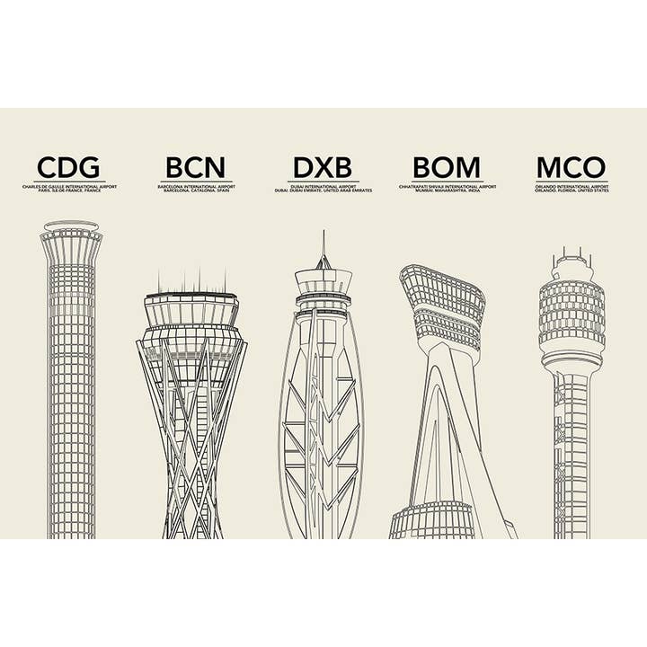 08 Left - Wholesale Art Print - Custom Five Towers1