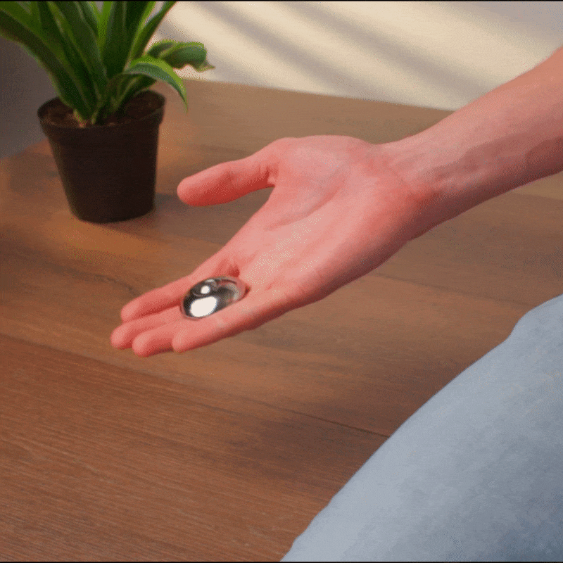 ONO - Wholesale Stress Relief Ball/Dough - ONO Scroller Fidget Toy - Stainless Steel2