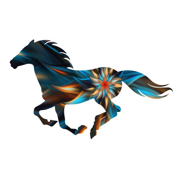 Wisp Running Horse Wall Art for wholesale by Next Innovations