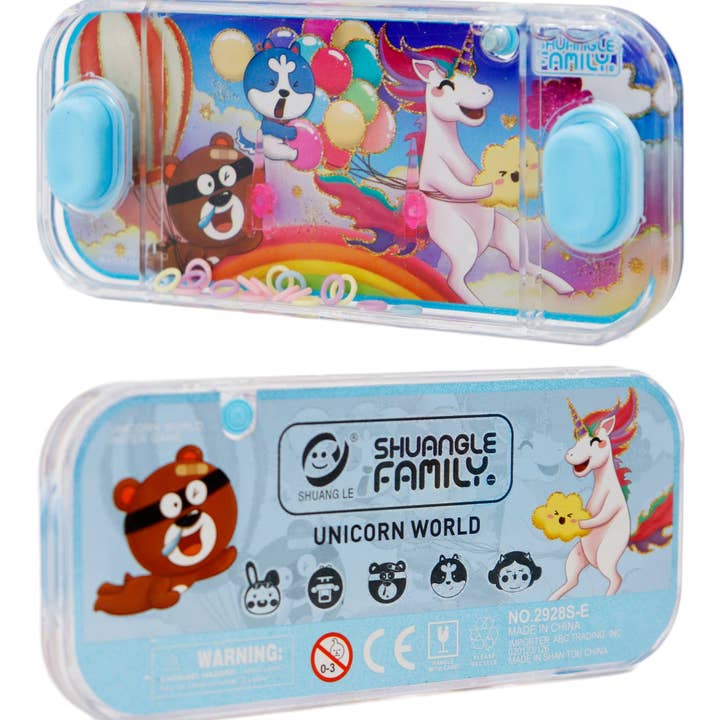 ASSORTITI Gioco d'Acqua con Lancio di Anelli a Impilamento di Unicorni - 12 Pezzi in vendita all'ingrosso su Faire4