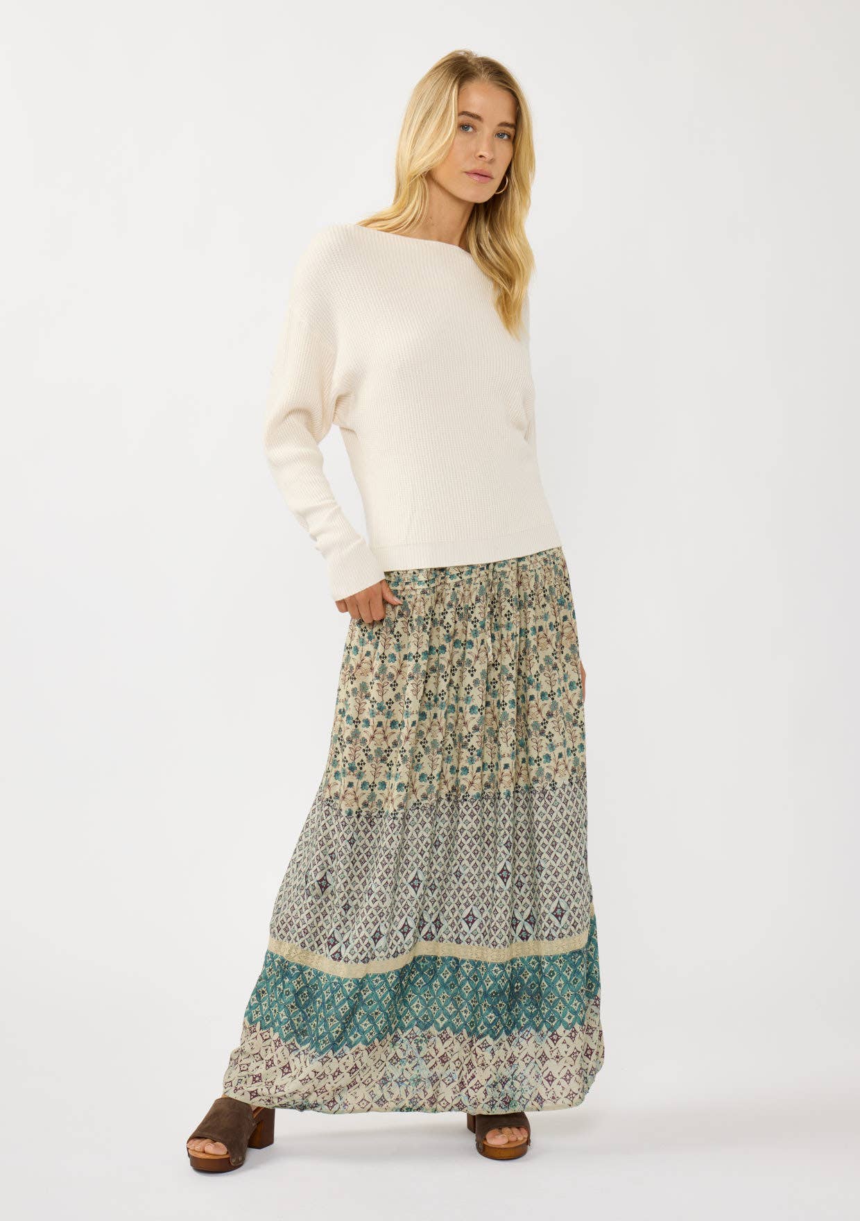 Lovestitch - Vente Pull en maille – femme - Pull en tricot gaufré à manches longues38