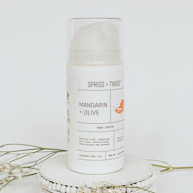 Lozione per bambini per la vendita all'ingrosso da parte di Sprigs + Twigs